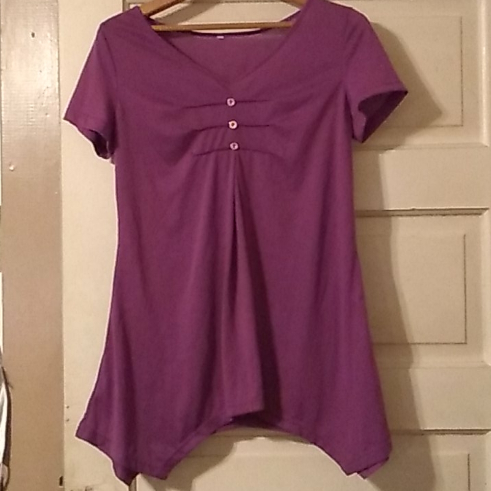 Purple shirt